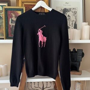 RALPH LAUREN black label PINK PONY sweater